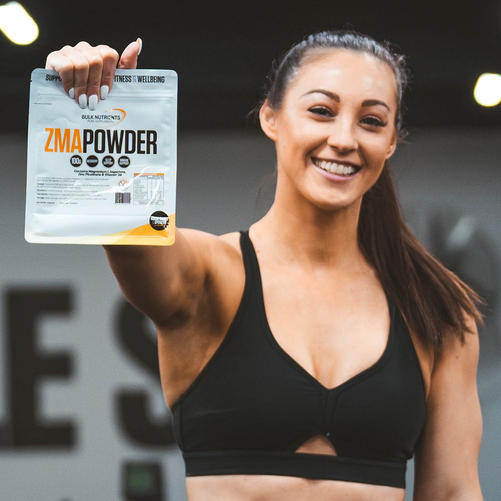 The combination of Zinc, Magnesium, and Vitamin B6 in Bulk Nutrients' ZMA Powder has demonstrated advantageous results for athletes.