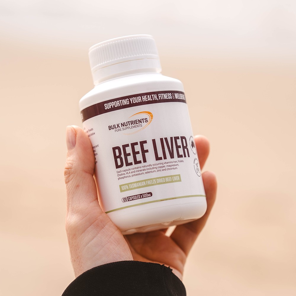 Bulk Nutrients Beef Liver Capsules