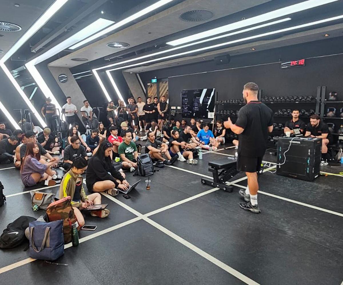 BN Ambassador Sam Schepis presentation with jps with audience