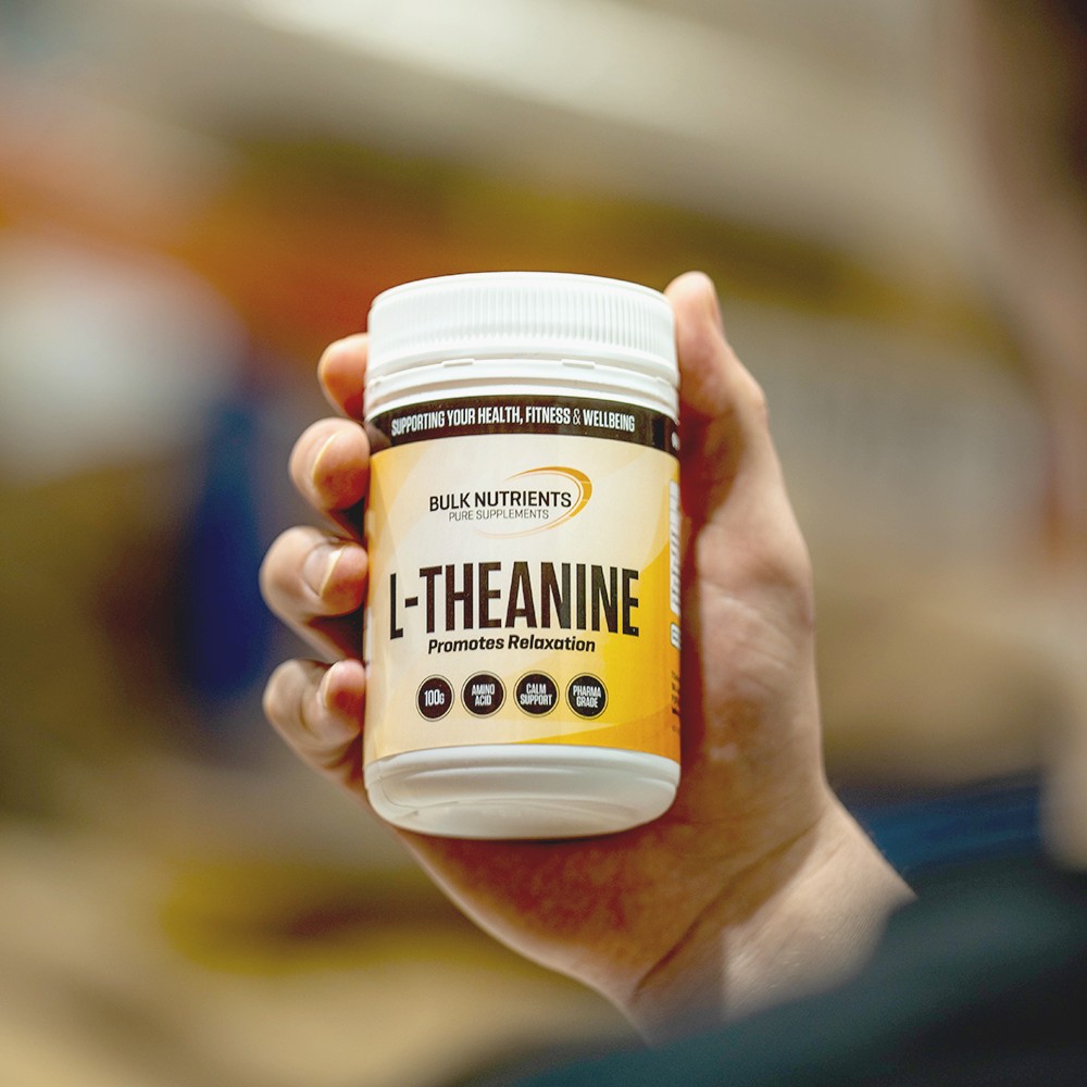 Bulk Nutrients' L-Theanine all the benefits of a bracing cup of tea in every serve.