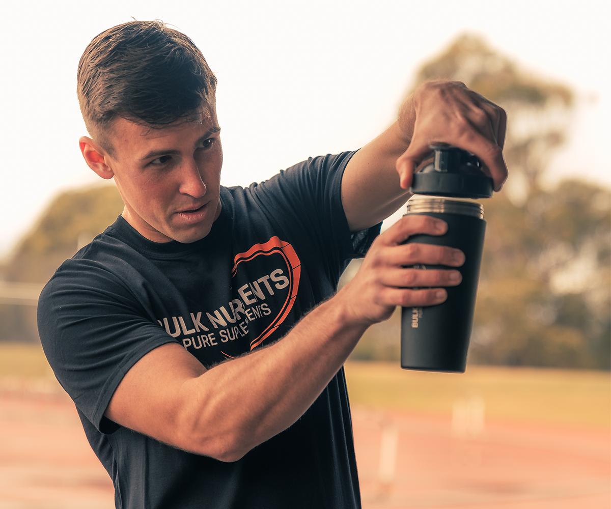 A good approach is to aim for 300-500 calories over your daily maintenance calories.