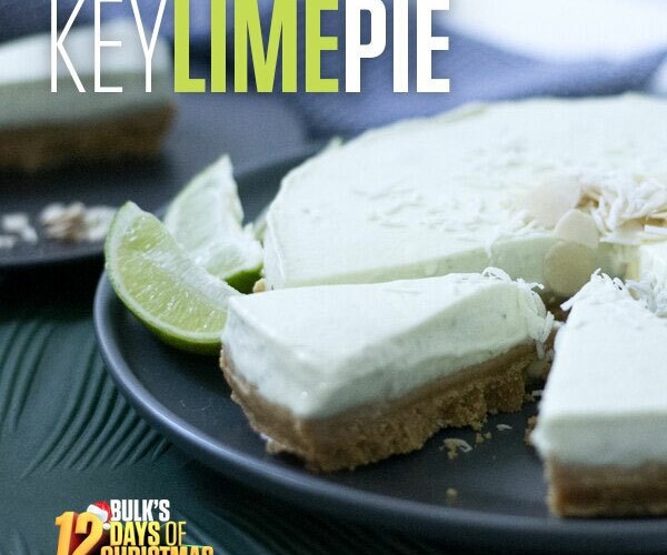 High Protein 12 Days of Christmas - Key Lime Pie recipe from Bulk Nutrients