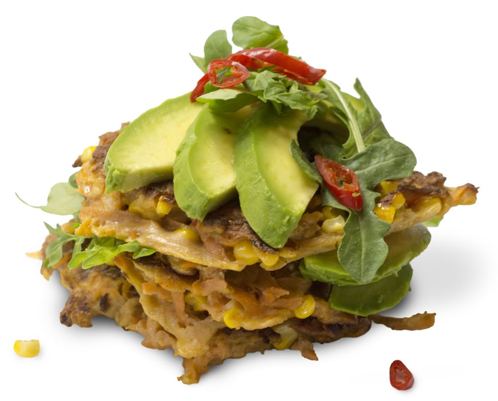 Protein-packed Sweet Potato Rosti recipe from Bulk Nutrients 