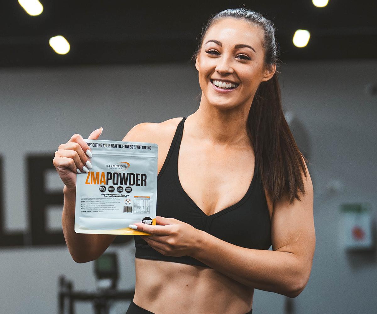 Bulk Nutrients ZMA supplement.