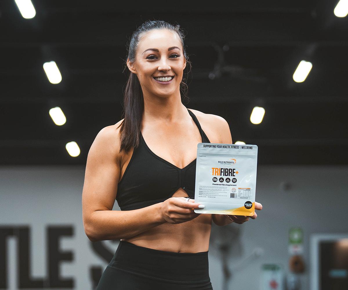 Helena Sly with Tri Fibre