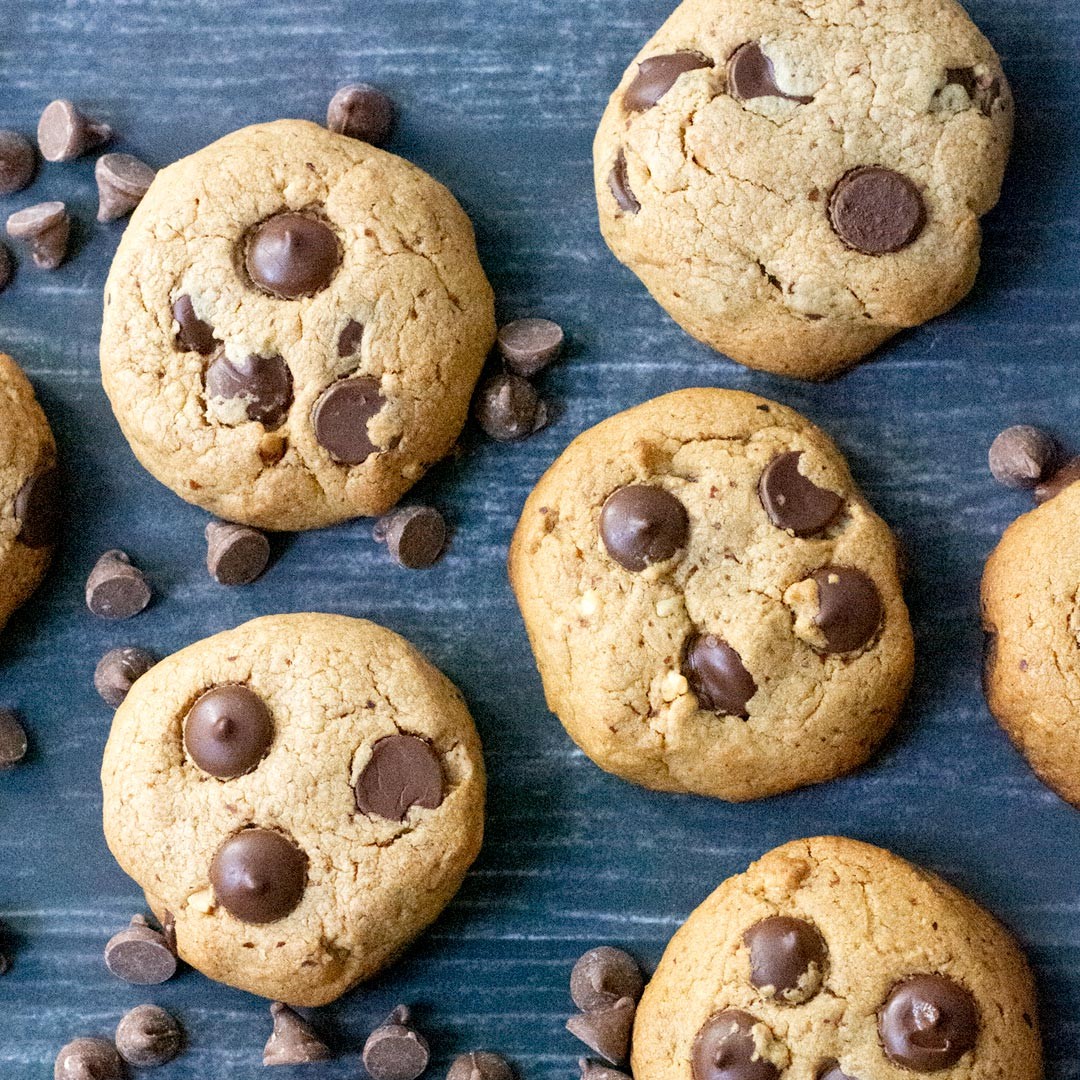 High protein 12 Days of Christmas Peanut Butter Protein Cookies recipe from Bulk Nutrients