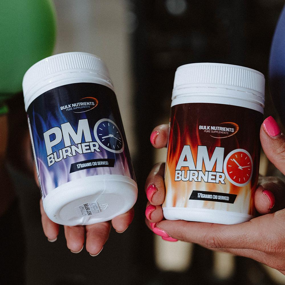 Bulk Nutrients' AM and PM Burner Pack will help to meet your body composition and performance goals