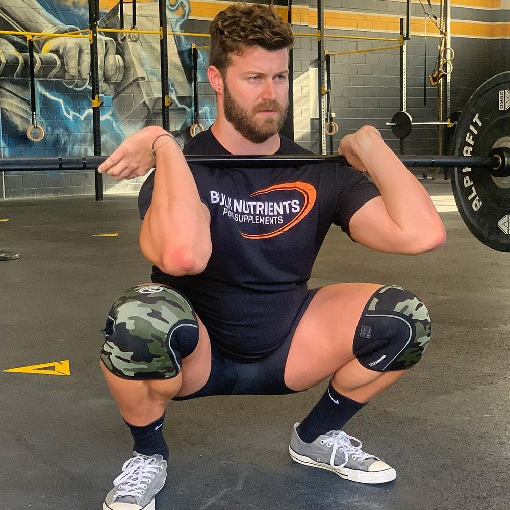 Both squats and leg extensions are an important part of our quadricep training.