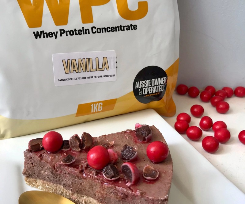 High Protein Jaffa Cheesecake recipe from Bulk Nutrients