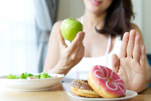 Clean foods vs sugary foods.