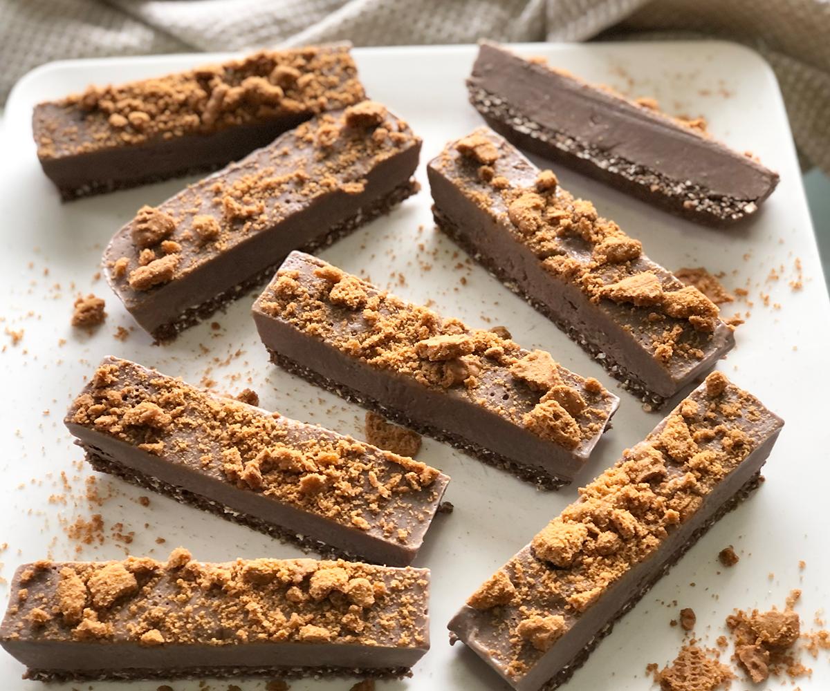 Choc Honeycomb Icecream Bars Recipe