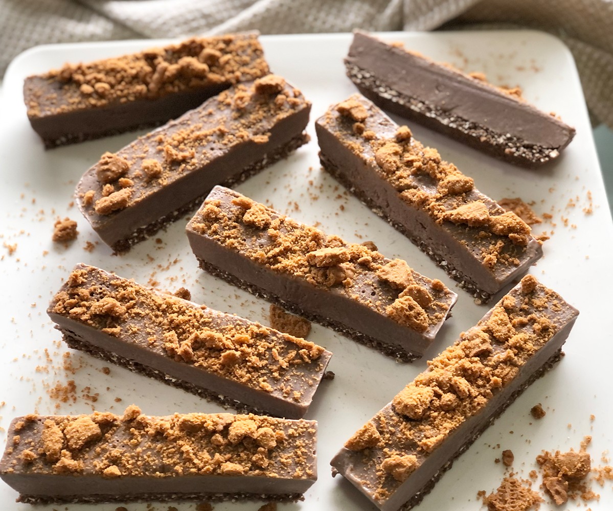 Choc Honeycomb Icecream Bars Recipe