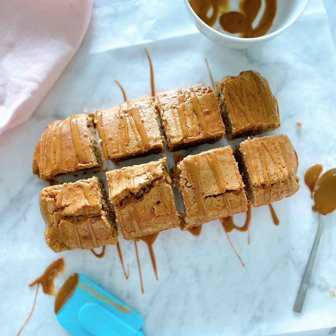 Caramel Blondies
