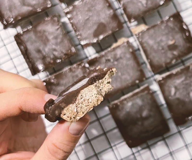 Nutella Cheesecake Bites