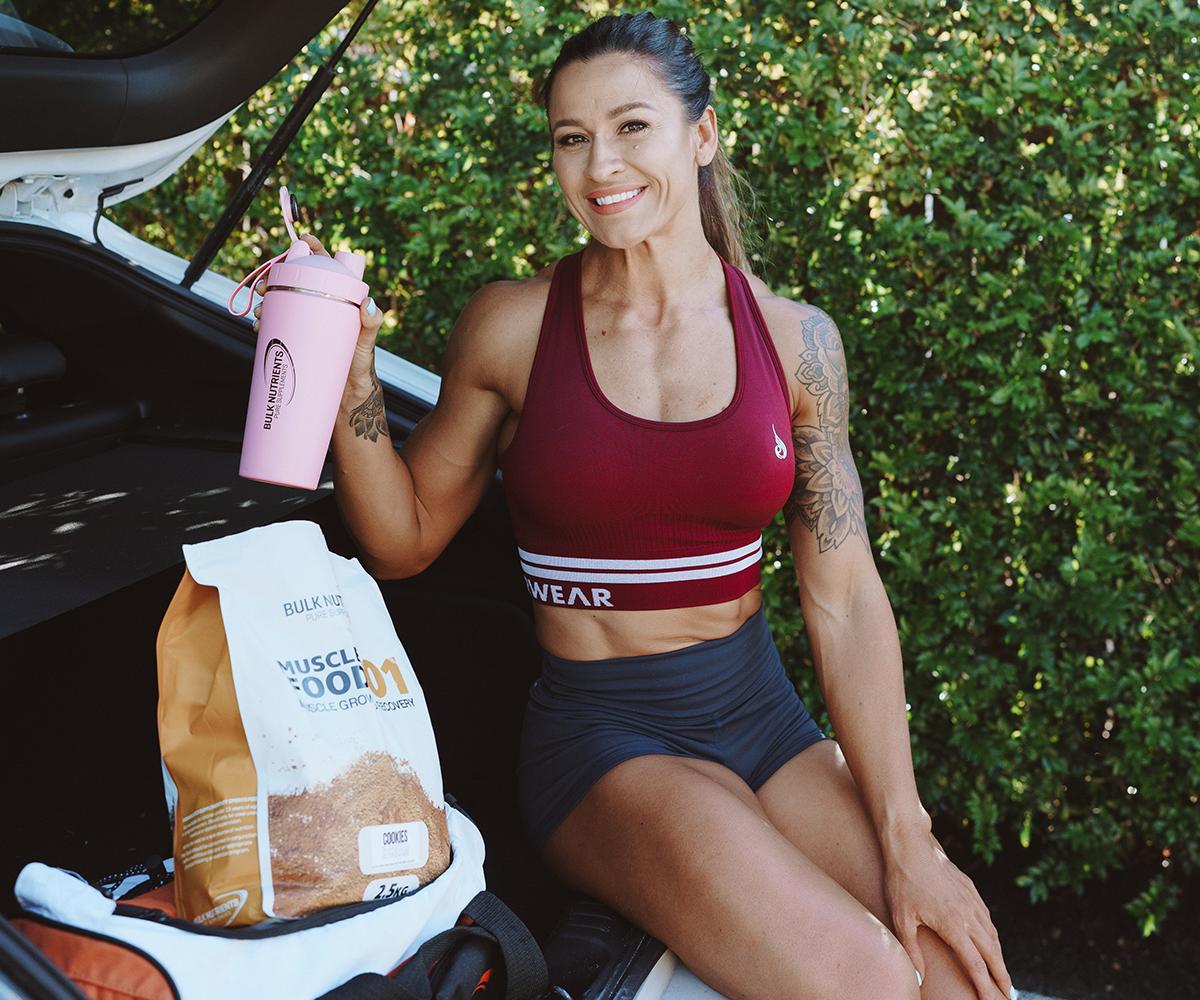 Customise your protein shake to meet your gaining goals with Bulk.