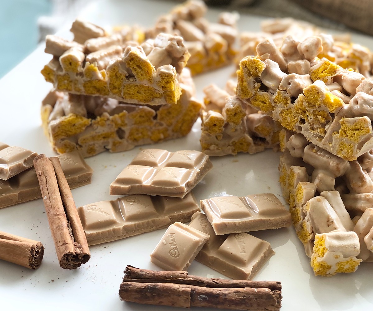 Caramelised Cinnamon Churro Bars