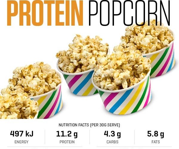 Protein Popcorn recipe from Bulk Nutrients