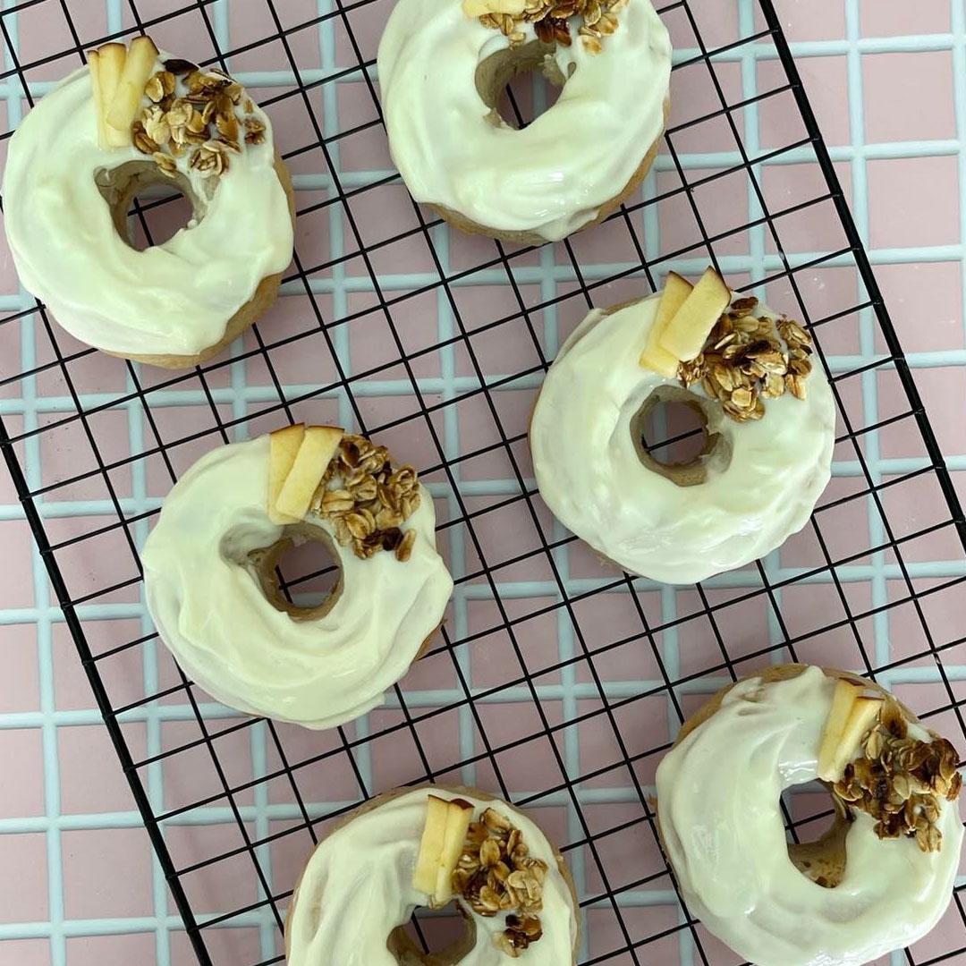 Apple Crumble Donuts