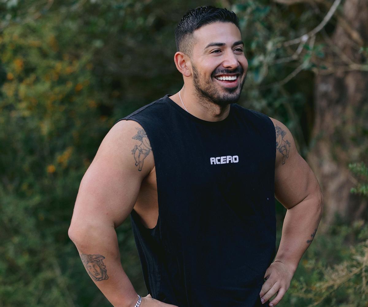Bulk Nutrients Ambassador Jono Castano out doors