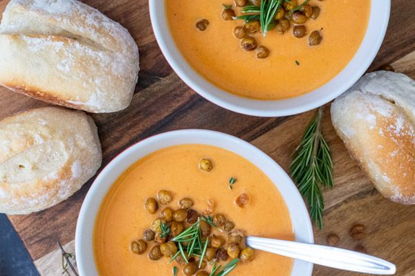 Classic Winter Roast Vegetable Soup