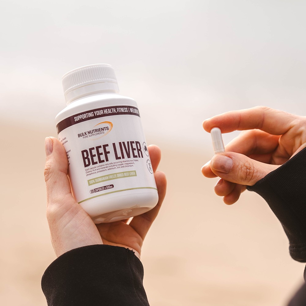 Bulk Nutrients Beef Liver Capsules