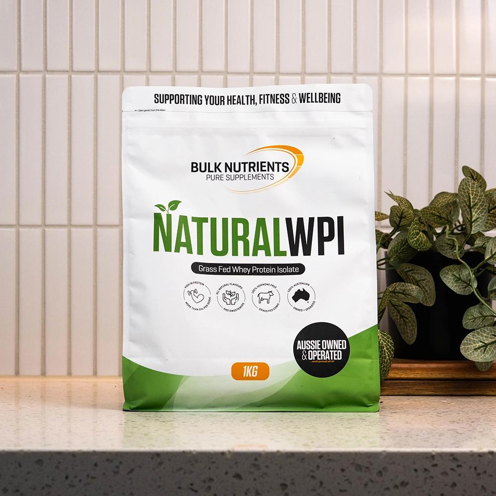 Bulk Nutrients' Natural Whey Protein Isolate one of the cleanest and purest whey protein options available