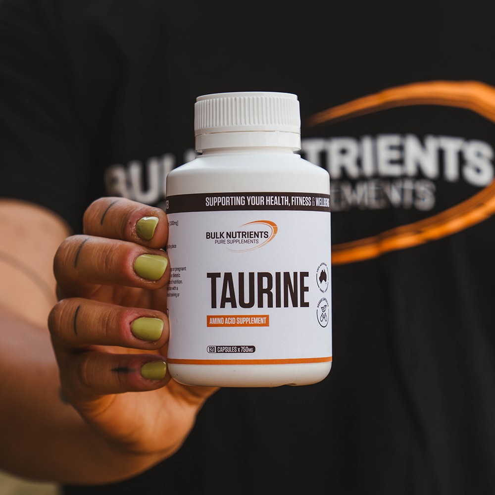 Taurine Capsules offering a convenient solution to support energy, recovery, and overall wellbeing.