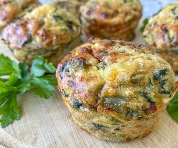 High Protein Savoury Muffins