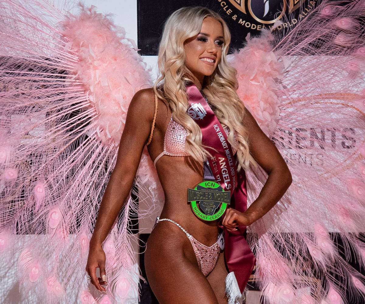 Bulk Nutrients Ambassador Emily Westgarth at the Tasmania ICN