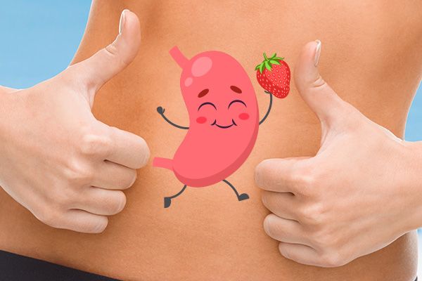 Happy gastrointestinal tract