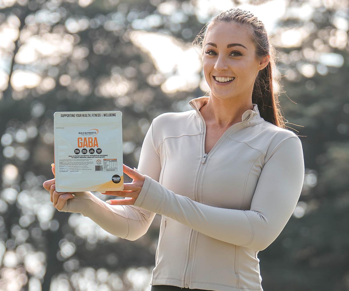 Bulk Nutrients Ambassador Helena Sly with GABA
