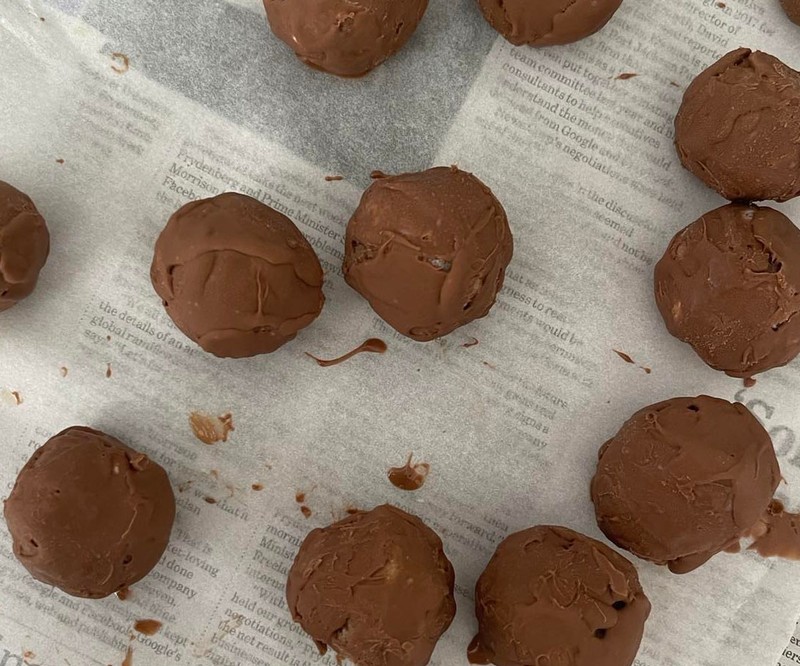 Choc Peanut Butter Truffles