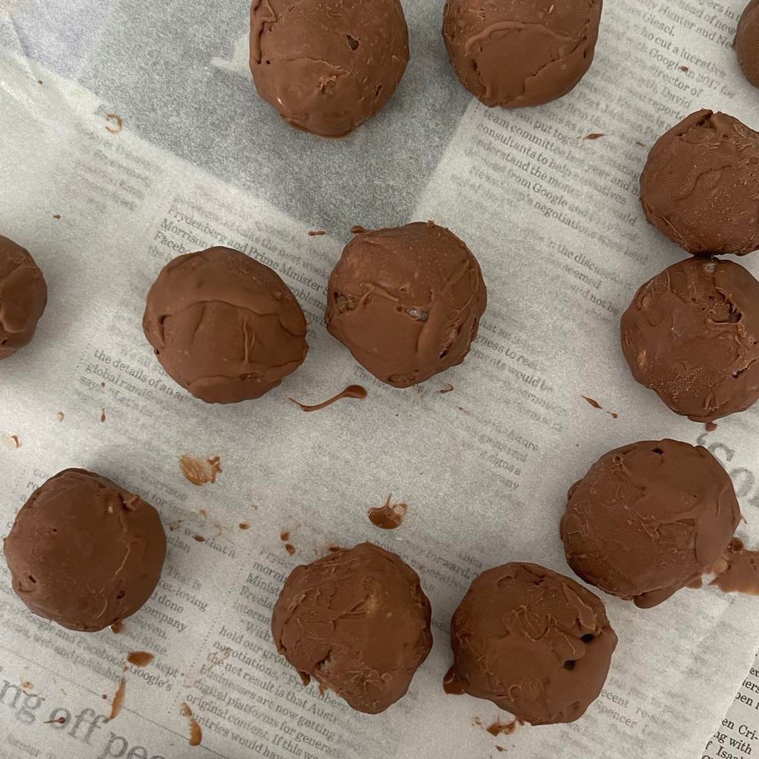 Choc Peanut Butter Truffles