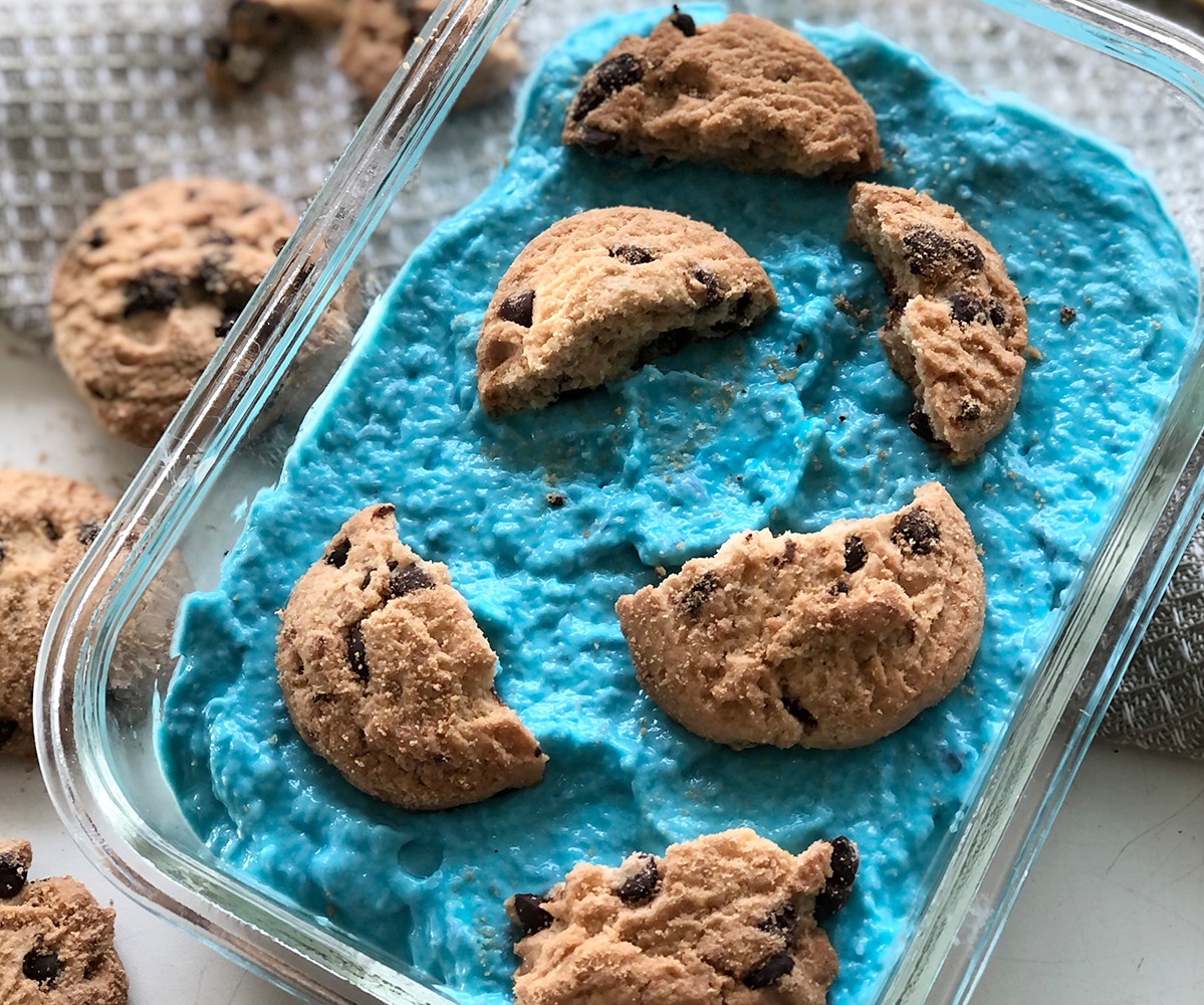 Cookie Monster Overnight Weetbix