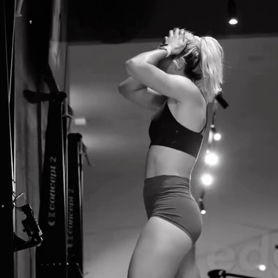 Bulk Nutrients Ambassador Nicola Macbeth at the gym