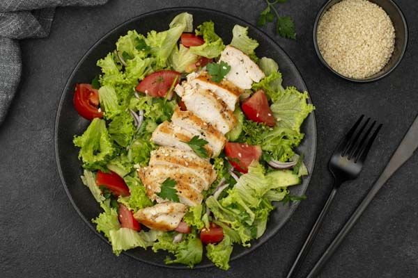 Limit high palatability foods, and go with bland foods