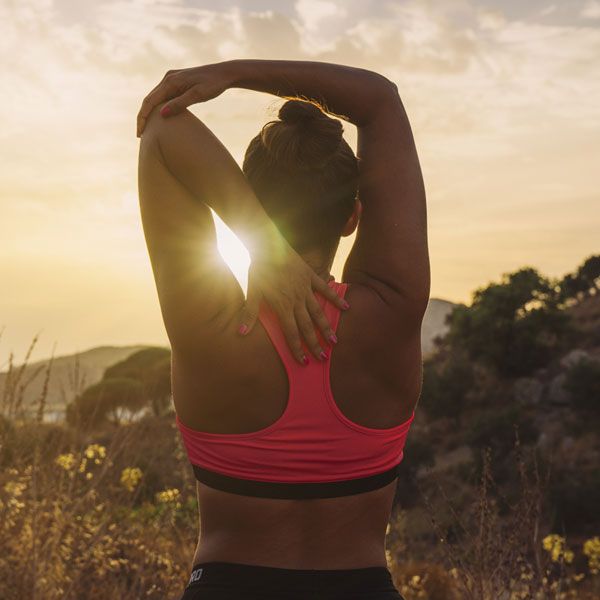 Stretches can help alleviate tense and tight neck muscles.