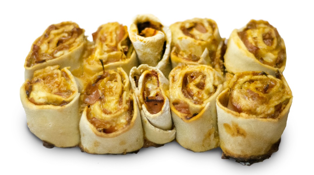Protein-Packed Pizza Scrolls recipe from Bulk Nutrients