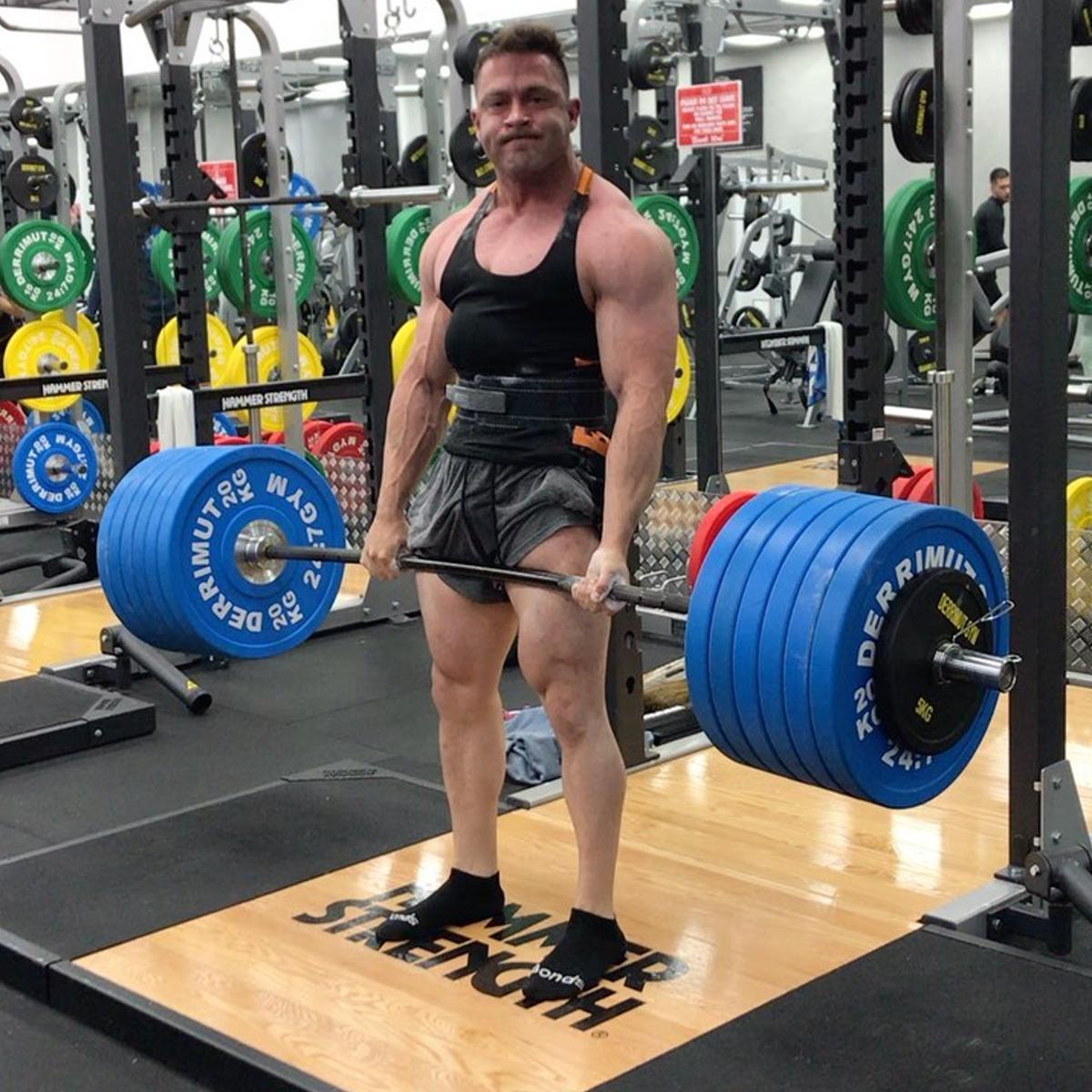 Bulk Nutrients Ambassador Dominic Mitiolo 270kg easy double PR