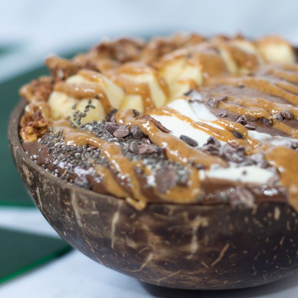 High Protein Bounty Smoothie Bowl recipe from Bulk Nutrients