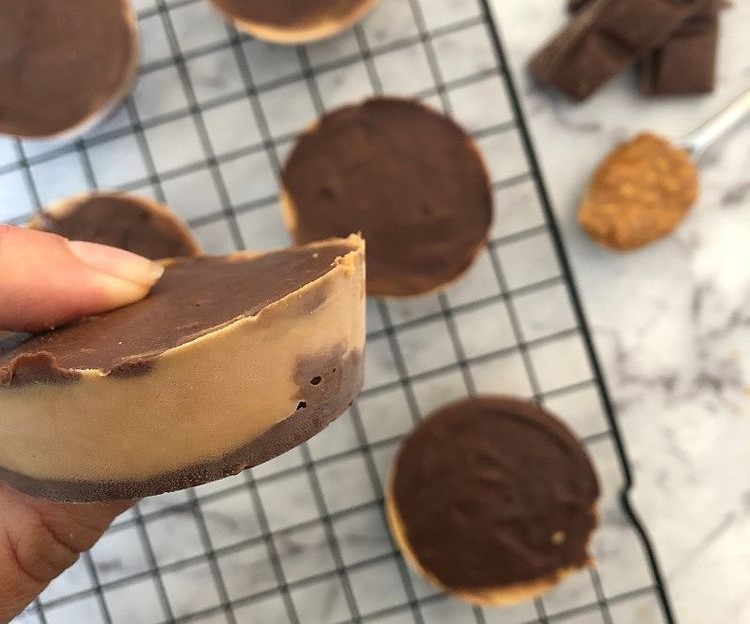 High protein Peanut Butter Cups recipe from Bulk Nutrients