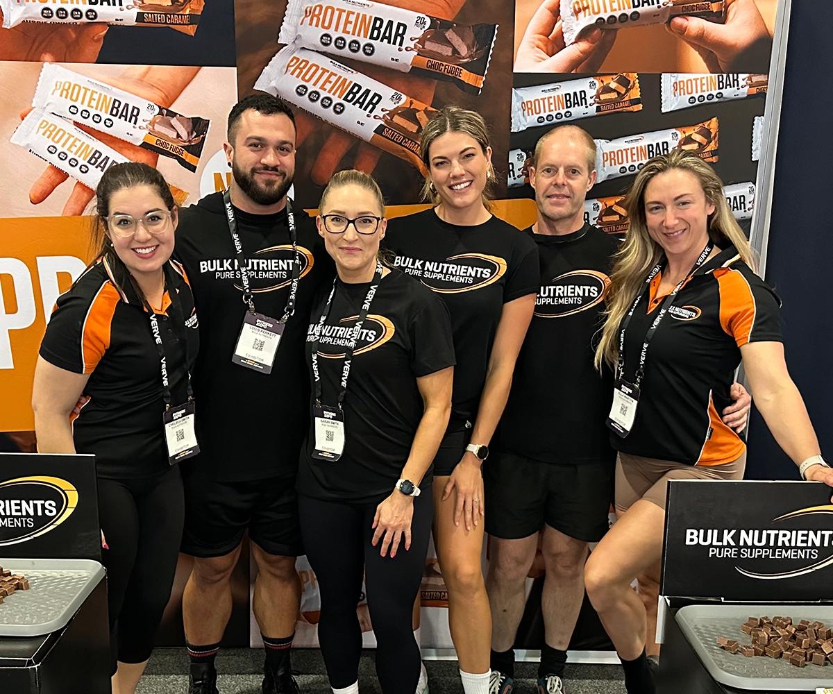 Bulk Nutrients AusFitness Expo Booth 2024