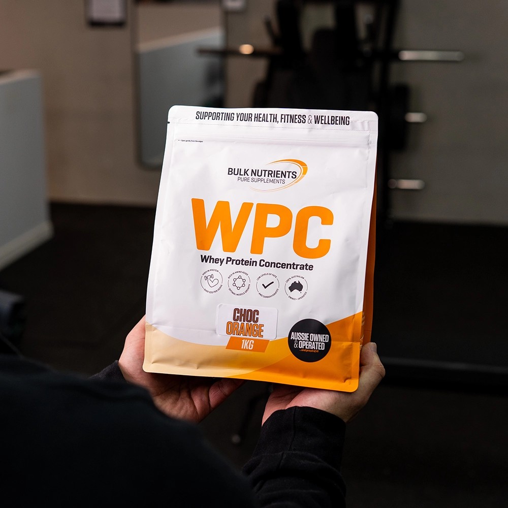 Bulk Nutrients' WPC Whey Protein Concentrate: the ultimate value-packed solution for high protein needs. Choc Orange Flavour