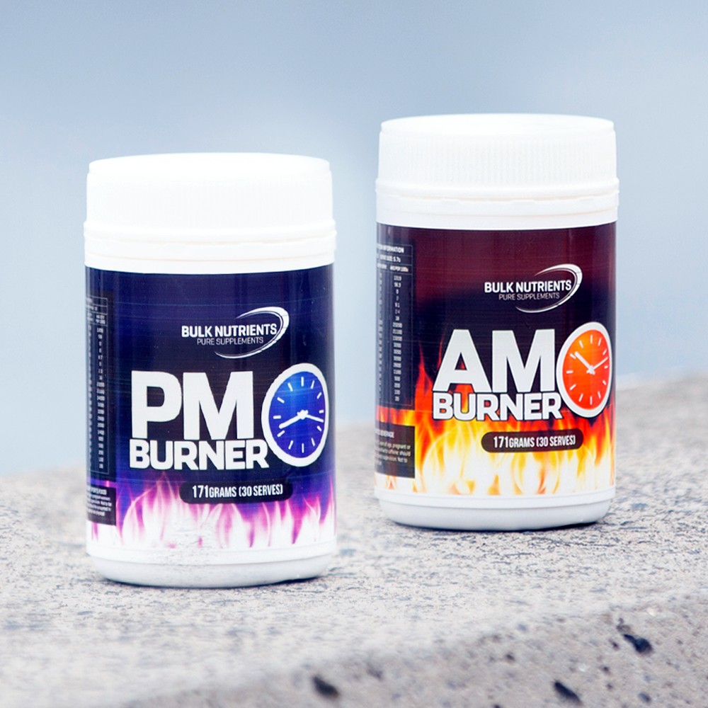 The very best combination to take day and night, Bulk Nutrients' AM & PM Burner Pack will help to meet your body composition and performance goals.