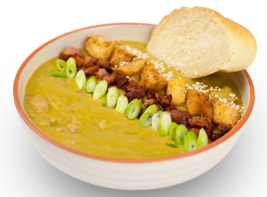Pea and Ham Protein Soup recipe from Bulk Nutrients 