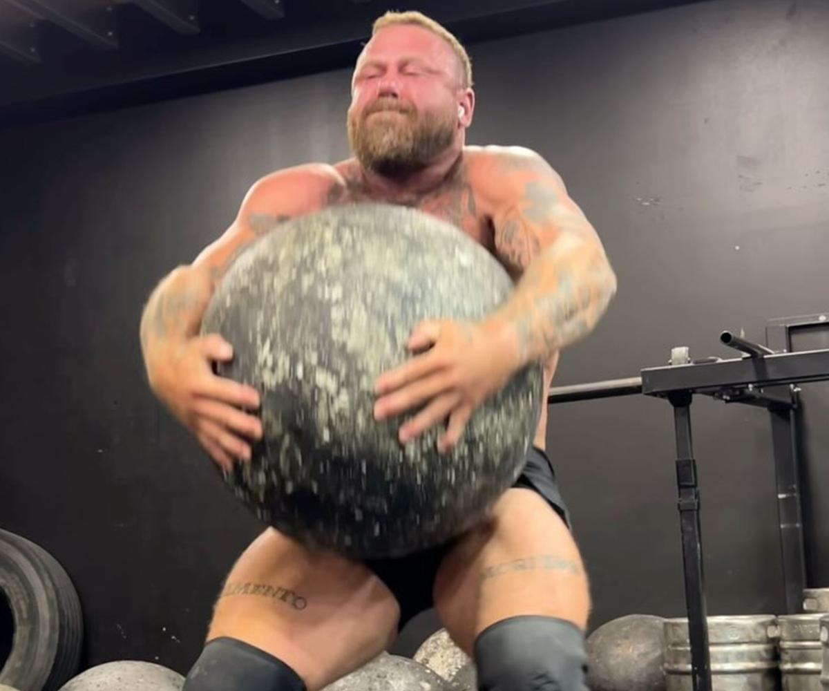 BN Ambassador Tyson Morrissy the stone lift