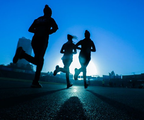 New research: Running keeps women young but ages men?