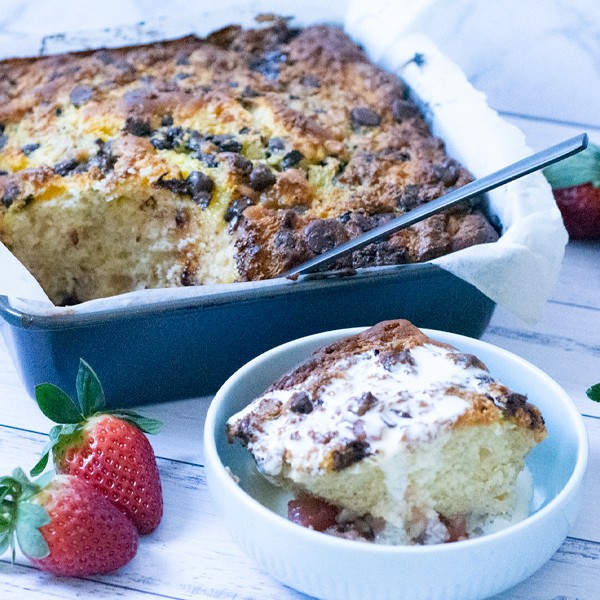 High Protein Strawberry and Pineapple Protein Cake recipe from Bulk Nutrients