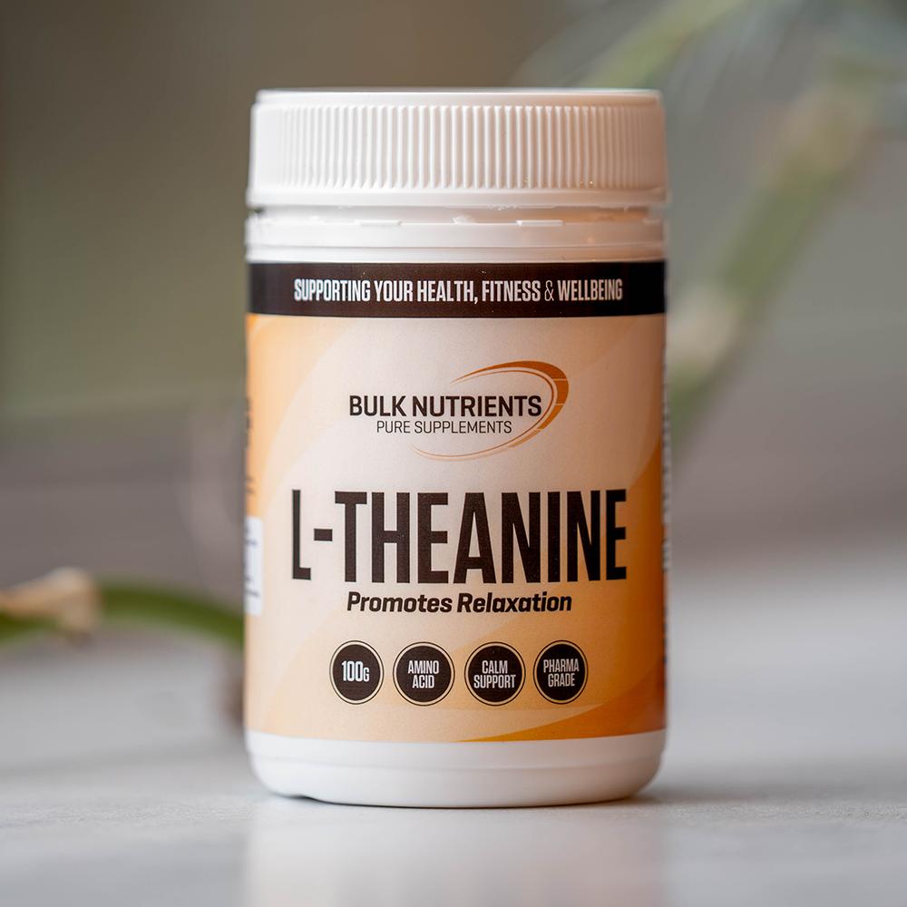 Bulk Nutrients L-Theanine 100g - Supports relaxation and positive mood