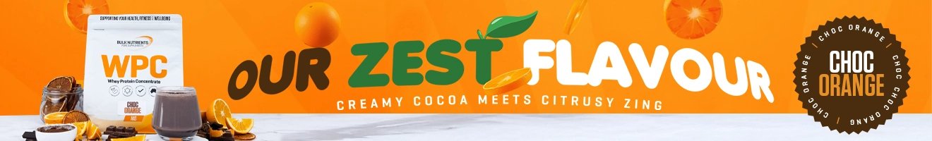 WPC - Our Zest Flavour - Creamy Cocoa Meets Citrusy Zing - Choc Orange